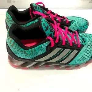 Womens adidas springblade mint pink running shoe